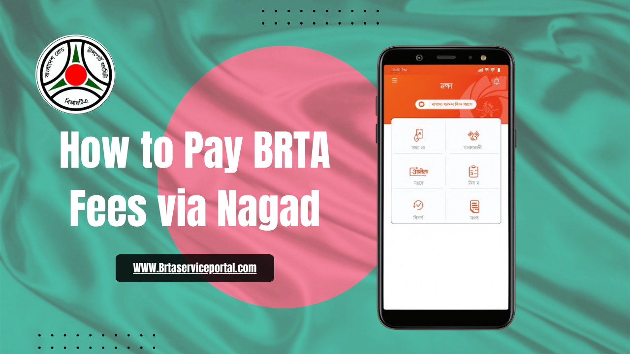 How to Pay BRTA Fees via Nagad