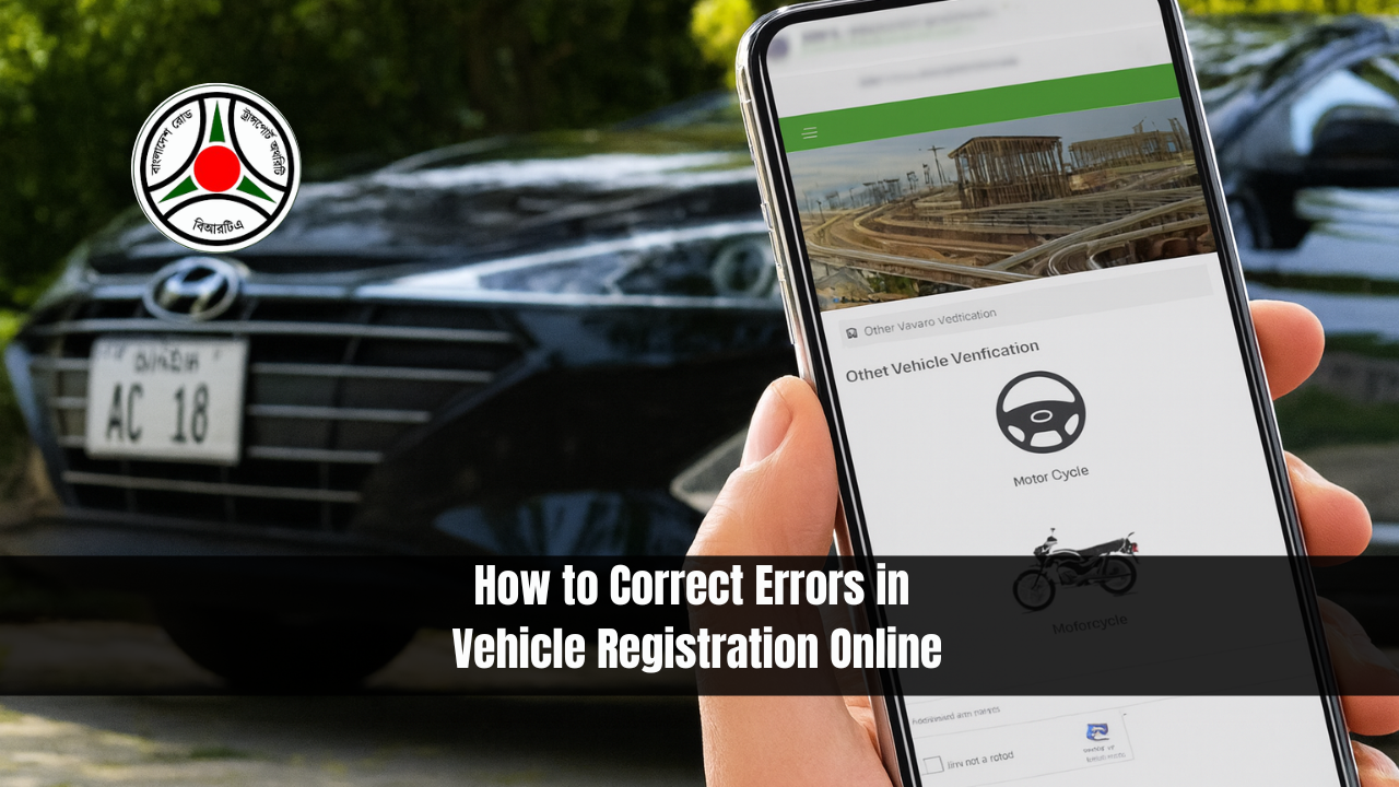 How to Correct Errors in Vehicle Registration Online
