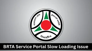 BRTA Service Portal Slow Loading Issue