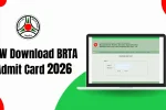 BRTA Admit Card
