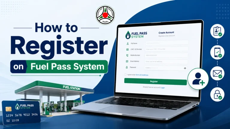 How to Register on Fuel Pass System
