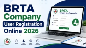 BRTA Company User Registration Online 2026