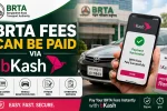 BRTA Fees Can Be Paid Via Bkash