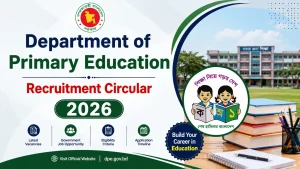 Department of Primary Education Recruitment Circular 2026